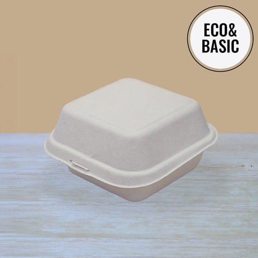 バガス バーガーボックス ハンバーガー 容器